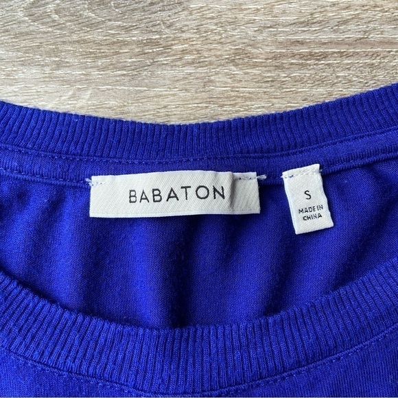 Aritzia Babaton Norris T Shirt In  Royal Blue - Picture 9 of 16
